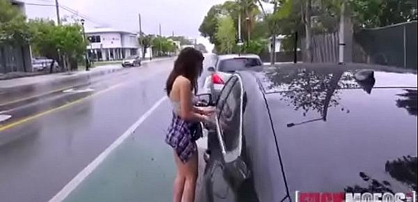  Joseline Kelly In Car Thief Road Head
